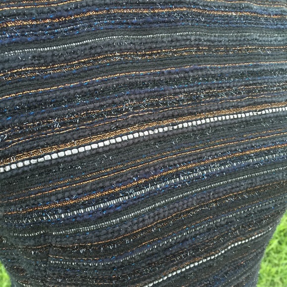 Anthropologie collared striped jacquard shift - Picture 6 of 6